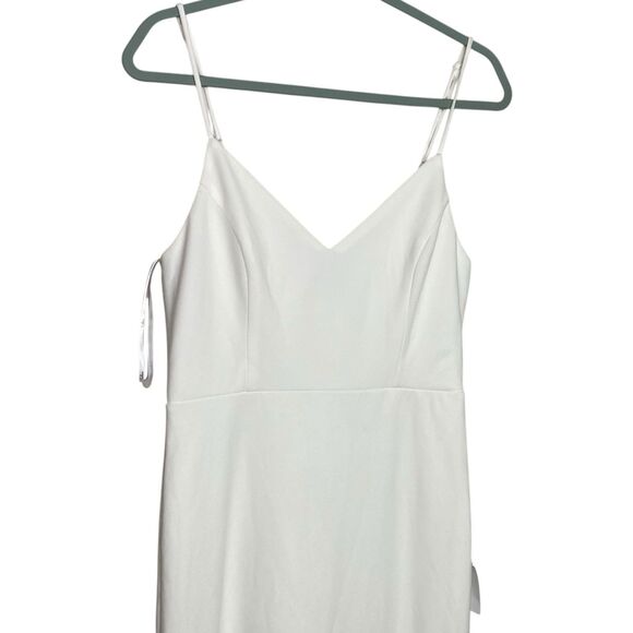 Lulus Feeling of Forever Maxi Dress Womens M Mermaid Wedding Gown Sleeveless - Picture 5 of 16